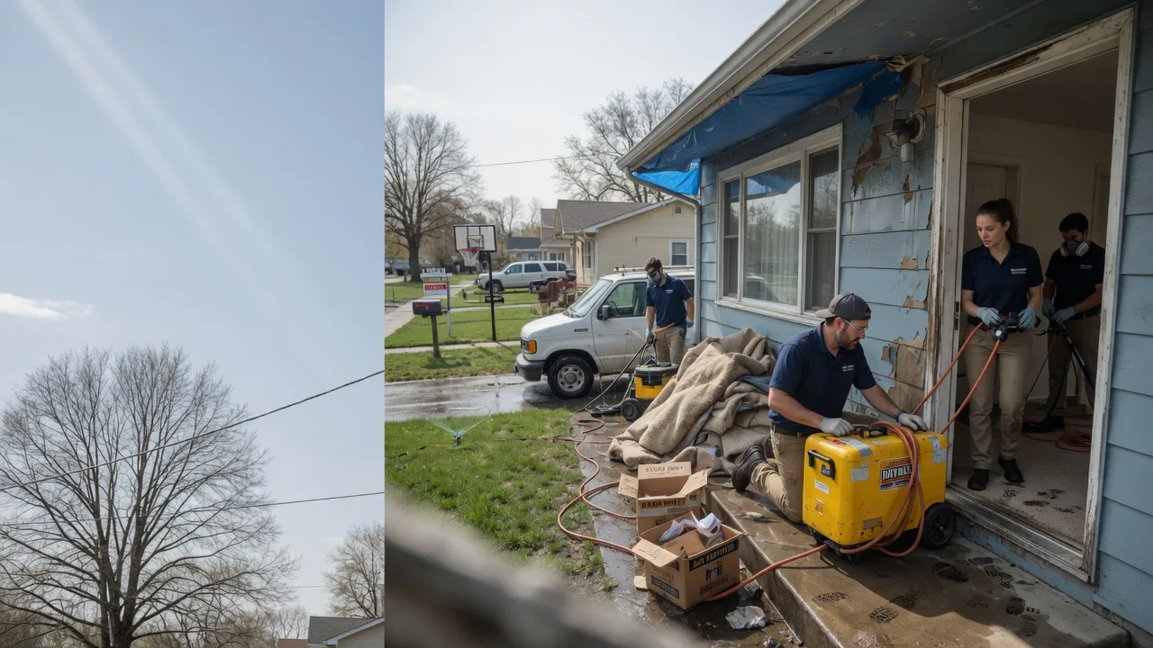 Basement Flood Cleanup in Mentor, OH near me